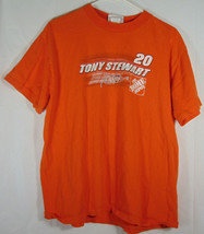 Tony Stewart Home Dept #20 NASCAR Orange Size L/G Winning Circle Shirt Cotton - £8.12 GBP