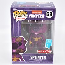 Funko Pop! Splinter Target Exclusive Art Series Teenage Mutant Ninja Tur... - £15.81 GBP
