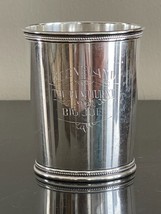 Mark J. Scearce Sterling Silver Keeneland Julep Cup Trophy Won by Big Jo... - $940.50