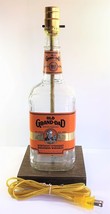 Old Grand-Dad Bourbon Whiskey Bar Bottle TABLE LAMP Lounge Light w/ Wood Base - £41.38 GBP