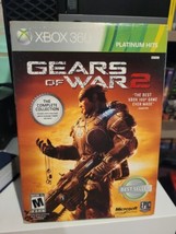Gears of War 2 Xbox 360 Video Game 2008 Microsoft Studios Epic Games 3rd person - $7.65