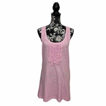 DSQUARED2 100% Cotton Jersey Tank Top Italy Light Pink - Size XL - £84.34 GBP