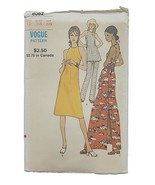 VOGUE Pattern Misses&#39; Dress, Top &amp; Pants Size 12, Bust 34, Hip 36 Patter... - $23.36 CAD
