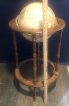 Vtg Replogle 12” Diameter World Classic Series Globe  Wood Stand 27.5” X  17.5” - £111.38 GBP