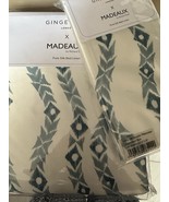 GINGERLILY LONDON TANGLEWEED BLUE/IVORY 100% SILK 3pc QUEEN DUVET BNIP $... - $585.79