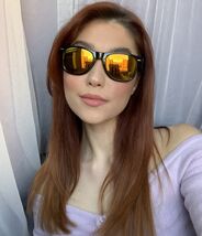 New Fashionista Mirrored Black Olive Men&#39;s Women&#39;s Sunglasses - $9.99