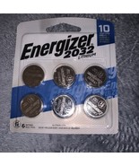 Energizer CR2032 3V Lithium Coin Cell 2032 Watch Battery 6 Count - $230.83 MXN