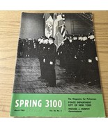 SPRING 3100 NYPD MAGAZINE MARCH 1965 - $132.68 MXN