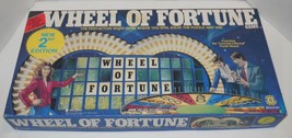 Vintage 1986 Pressman 2nd Edition Wheel Of Fortune Game 100% Complete - £18.89 GBP