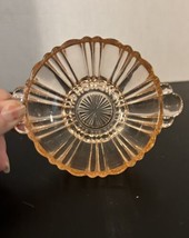 Vtg Old Cafe Pink Anchor Hocking Small Fruit Dessert Bowl G43 - €6,72 EUR