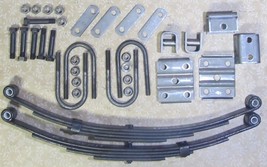 3500 axle Trailer 1750  springs axle suspension kit Hanger kit for single 4 leaf - $102.95