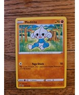 Pokemon TCG Rebel Clash Card | Meditite 097/192 Common - £1.43 GBP