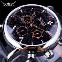 Jaragar New Mechanical Watch Men&#39;s Fashion Casual Automatic Mechanical W... - £52.46 GBP