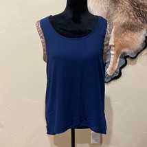 Blu Pepper High Low Sequin Sleeve Tank - $17.60