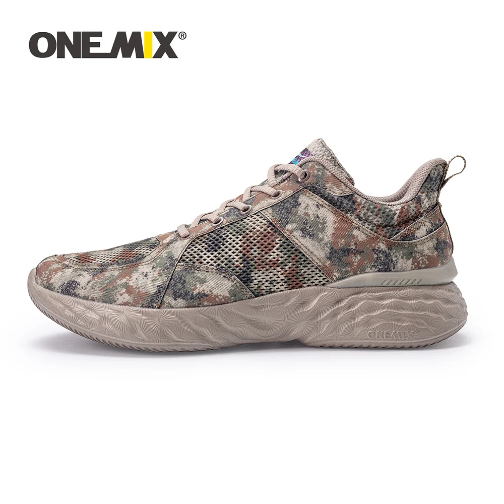 Le military training sneakers for men soft army sports shoes breathable mesh camouflage thumb200