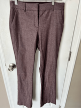 Express red burgundy dress pants work attire size 4R - $34.65