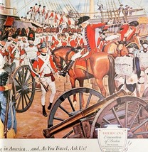 1962 American Oil Company Evacuation Of Boston Centerfold Advertisement ... - $1,275.95 MXN