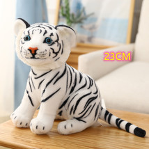 Lion Tiger Leopard Plush Toys Cute Simulation Dolls Stuffed Soft Animal Toys Chi - £13.82 GBP