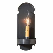 Foot Sconce in Country Tin image 2