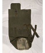 KOREAN WAR 1951 VINTAGE COLLECTIBLE CANVAS DUFFEL BAG LARGE - €33,85 EUR