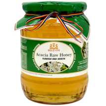 Acacia Raw Honey Belevini 950GR In Glass Jar No Gmo Made In Romania МЁД - £15.48 GBP