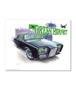Signed GREEN HORNET Black Beauty Logo Poster Print Wall Art 11x14 Unframed - $33.61 CAD