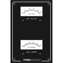 Paneltronics Standard Panel AC Meter - 0-150 AC Voltmeter &amp; 0-50Amp Ammeter [998 - £67.99 GBP