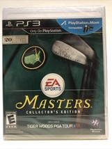 Tiger Woods PGA Tour 13 Masters Collector&#39;s Edition (Sony PS3) NEW and SEALED! - £41.43 GBP