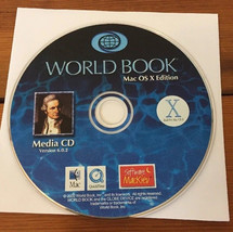2002 World Book Mac OS X Education Homeschool CD 6.0.2 Software MacKiev ... - $12.99