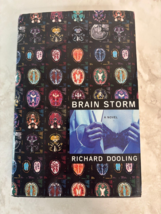 Brain Storm Novel Signed by Author Richard Dooling - Hardcover w/ DJ 1st Edition - £21.39 GBP