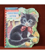 Christmas Kitten  A Sturdi-Contour Book 1966 Board Book Childrens - £5.89 GBP