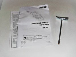 Certified Open Box

ECHO Chainsaw CS-590 Manual and Bar Tool - OEM - $224.31 MXN