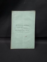 1840 Dr. Hopkins Address Booklet MOUNT HOLYOKE FEMALE SEMINARY Massachus... - $37.18