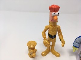 Star Wars the Muppets Beaker and Dr. Benson Honeydew C-3PO and R2-D2 Loose *Read - £39.86 GBP