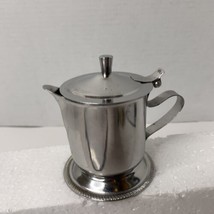 Vollrath 5oz Stainless Steel Creamer Hinged Lid Mirror Finish 46205 Pers... - $8.00
