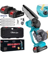 Mini Chainsaw Cordless 6-Inch, Handheld Chainsaw with Auto-Oiler,, Senio... - $86.36 CAD