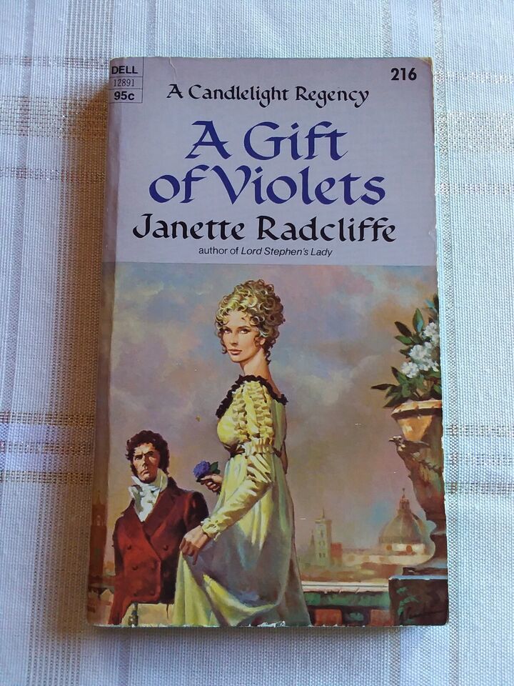 Primary image for A Gift of Violets - Janette Radcliffe (A Candlelight Regency Romance)
