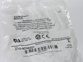 Sprecher &amp; Schuh D7D-MT44X01 Twist To Release -RED- Pushbutton Oem New! - £43.34 GBP