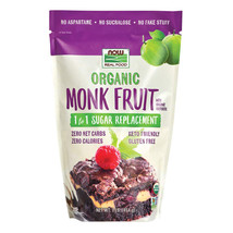 Now Foods Monk Fruit with Erythritol, Organic Powder, 1 Pound - £16.12 GBP