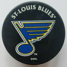 Vintage St. Louis Blues Official Puck NHL Hockey Game Puck U87 - £13.31 GBP