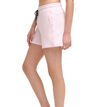 DKNY Womens Activewear Logo Tab Shorts, X-Large, Cherry Blossom - £31.17 GBP