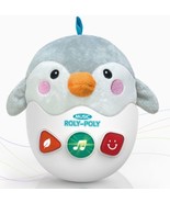 Roly Poly Music Penguin Musical Wobbler Colorful Melody Tummy Time Natur... - $445.21 MXN