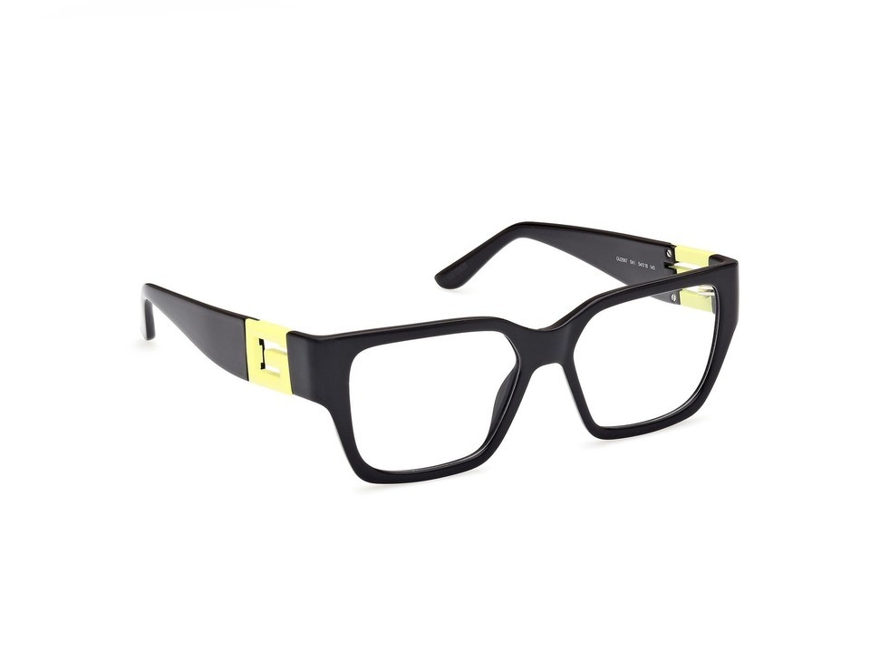 New GUESS GU-2987V 041 Black & Yellow Eyeglasses 54/16/145 Item image 2