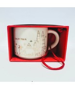 Starbucks California Coffee Mug Christmas Ornament You are here White Go... - $27.72