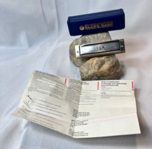 Hohner MS F Blues Harp Harmonica Germany In Box With Papers In Plastic Case - $29.65