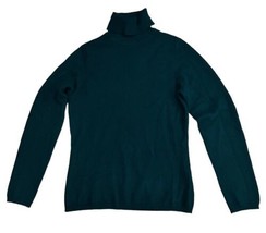 Women&#39;s Black 100% Cashmere Turtleneck Sweater Size S Charter Club - £21.01 GBP