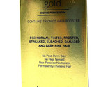 Trionics Gold Enzyme Perm System/Normal,Tinted,Frosted,Streaked,Bleached... - $29.43
