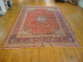 Vintage Estate Semi-Antique Handmade Middle Eastern Rug E112 - £1,226.61 GBP