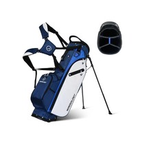 T WINSOLOGY Golf Bag for Men Travel Club Stand Ball Cart Support Pole Ve... - £174.56 GBP
