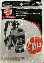 Replacement Part For Hoover Shoulder Vac and Back Pack Type Bp Bags 7 Pk # 40100 - £9.88 GBP